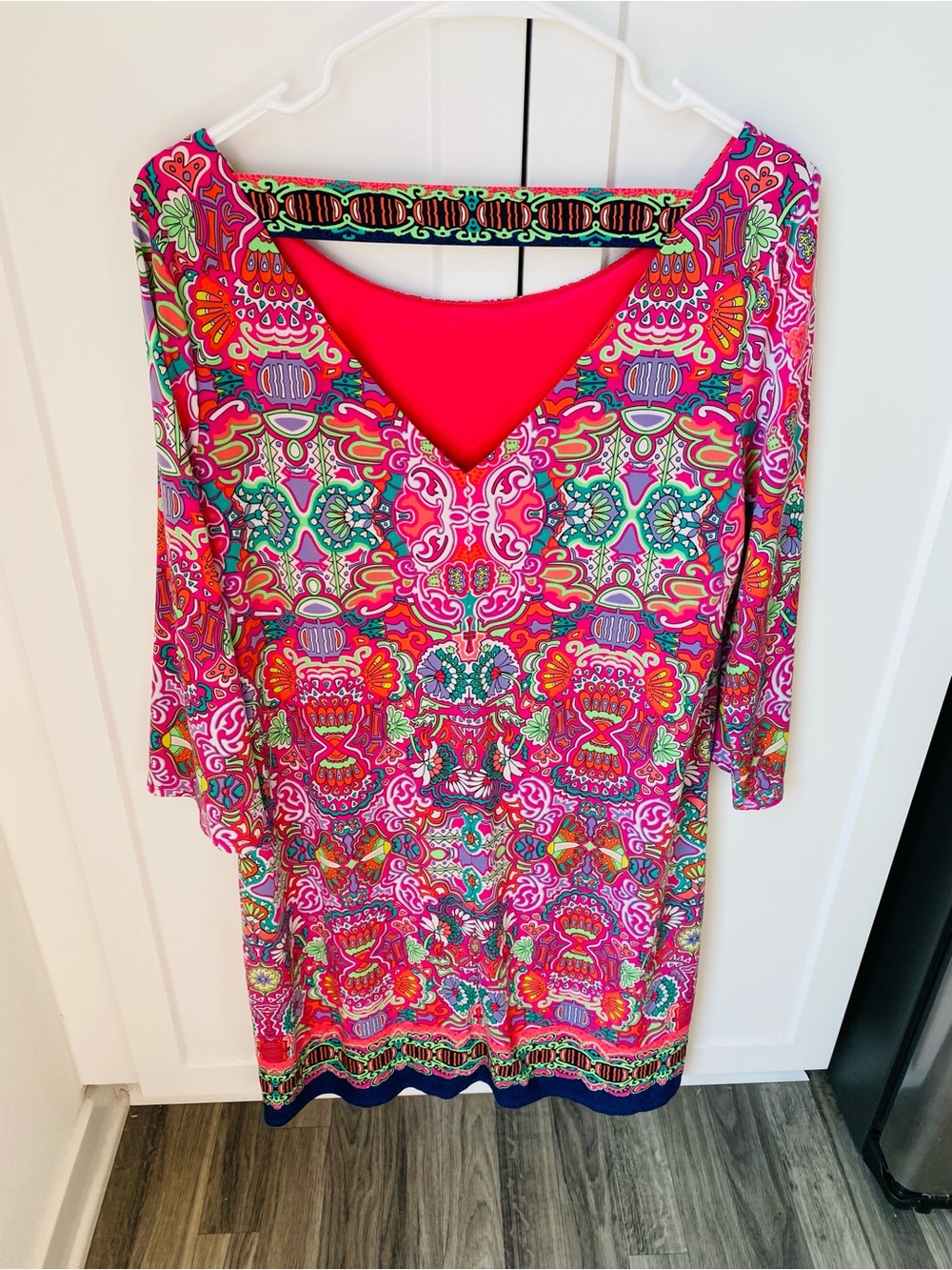 Laundry Shelli segal large women’s dress printed - Picture 3 of 6